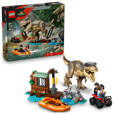 LEGO® 76975 - Le T. rex et l’évasion sur la rivière - Jurassic World