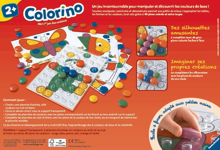 Colorino - La petite imagerie, Premiers apprentissages