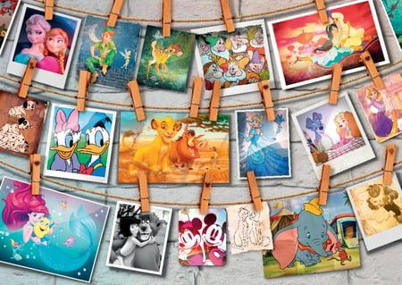 Puzzle Disney : Le livre Magique des Contes Disney - 1500 pièces - Puzzle 