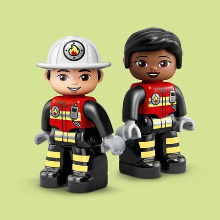 La caserne et l'hélicoptère des pompiers LEGO DUPLO 10970 - La Grande Récré