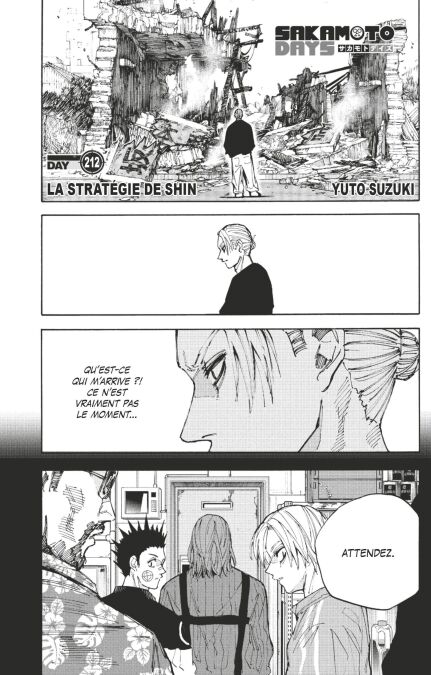 Sakamoto Days - Chapitre 212 - La stratégie de Shin