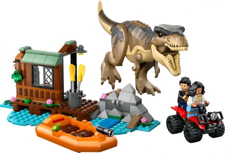 LEGO® 76975 - Le T. rex et l’évasion sur la rivière - Jurassic World
