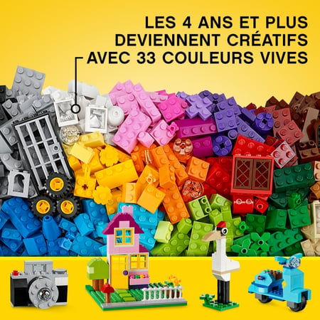 LEGO CLASSIC BOITE DE BRIQUES CREATIVES DELUXE 10698