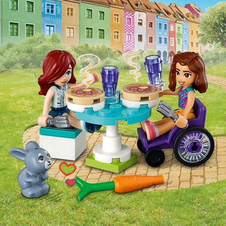 LEGO® Friends 41753 La Crêperie, Jouet Créatif avec Figurine de