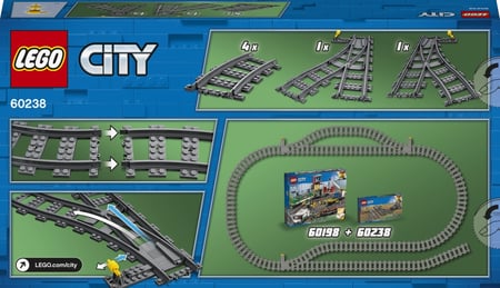 LEGO City 60238 Les aiguillages, Commandez facilement en ligne