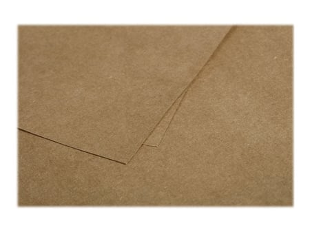 Enveloppes DL Marron kraft Pollen Clairefontaine 11x22cm Invitations