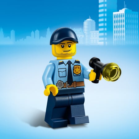 LEGO City La voiture de police 60312 LEGO : la boîte à Prix Carrefour