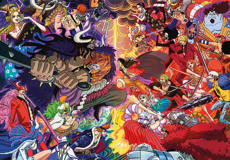 Puzzle 1000 pièces : Impossible : One Piece - Clementoni - Rue des Puzzles