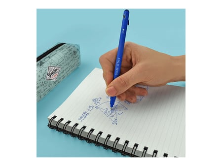 Lot De 6 Stylos Gel Effaçables à Encre Thermosensible - Pointe 0.5 Mm Avec Gomme - Pour Étudiants, Bureau, École