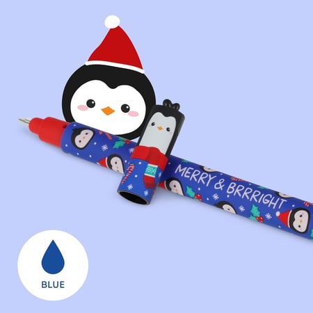 Legami - Stylo bille avec arbre de Noël lumineux, encre bleue, pointe de  0,7 mm, 3,5 x 20 cm, pour enfants et adultes, thème Noël Tree : :  Cuisine et Maison