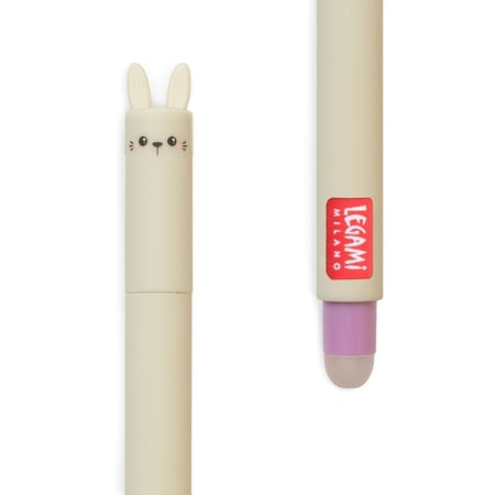 Stylo à encre gel effaçable Legami - Erasable Pen - Violet - Pointe moyenne  0,7 mm