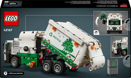 LEGO® 42167 - Mack® LR Electric Camion poubelle - LEGO® Technic - Jeux de  construction