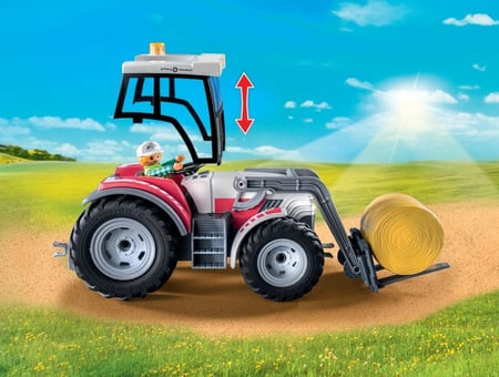 Playmobil® - Grand tracteur électrique - 71305 - Playmobil® Country - Mini  véhicules et circuits - Jeux d'imagination