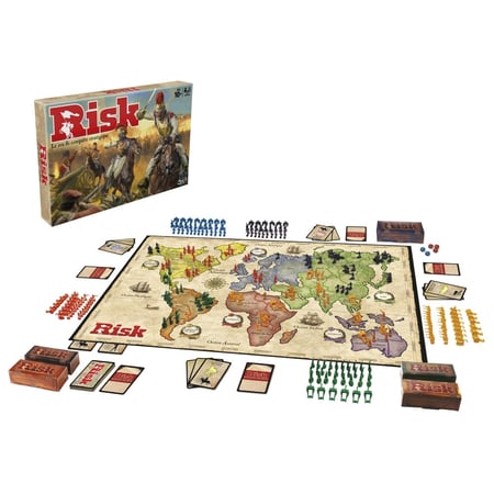 Risk Junior - Jeux de société et stratégie - JEUNESSE -  -  Livres + cadeaux + jeux
