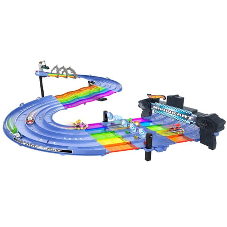 Hot Wheels - Route Arc-en-ciel Mario Kart - Circuit / Petite Voiture - Dès  4 ans - Mini véhicules et circuits