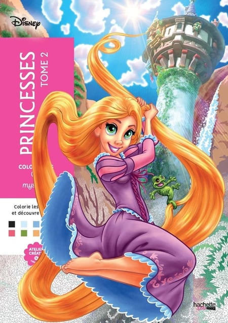 Coloriages mystères Disney - Princesses Tome 2 : Jérémy Mariez | Cultura