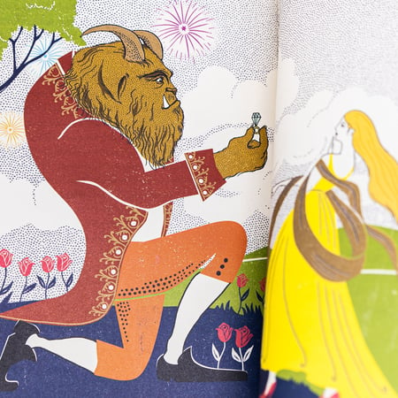 La Belle et la Bête - Illustré et animé par MinaLima- Romans pour enfants  dès 9 ans - Livres pour enfants dès 9 ans
