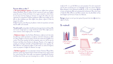 Lot de cahiers d'écriture Montessori 