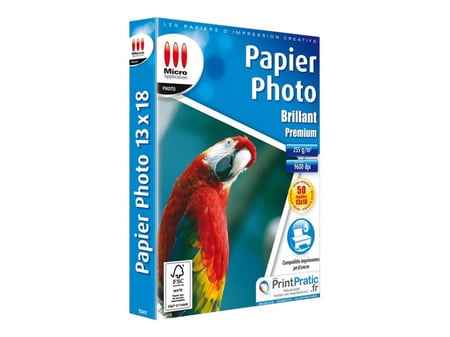 Lumiere - Papier photo Premium Brillant - 13x18cm - Papier Photo - Rue du  Commerce