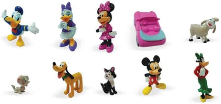 Minnie, 2 Figurines Articulées 7,5 Cm Avec Accessoires, Theme Ballerine,  Jouet Pour Enfants Des 3 Ans, Mcn172 à Prix Carrefour