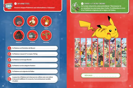 Pokémon – Mon journal de Paldea – Tout pour devenir un véritable Dresseur  Pokémon – Carnet à compléter avec des infos sur les Pokémon - Dès 7 ans, The Pokémon Company