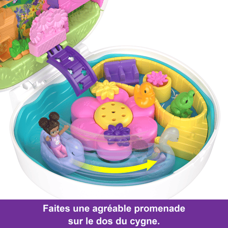 Polly Pocket - Coffret jardin du lapin - Jeux de récré