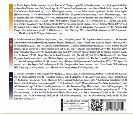 Cinq siècles de musique sacrée (Coffret 3 CDs) MutltiArtistes