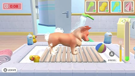 pet game on switch