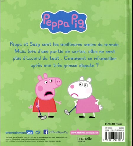 livre de livres surgelés Peppa Pig