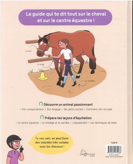 Livre 'L'Équitation De A à Z' - Soins, Conseils, Disciplines - Chevaux - État Correct - ISBN 9782353554508