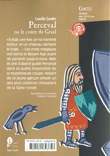 Perceval ou le conte du Graal - Sander, Camille: 9782081643758