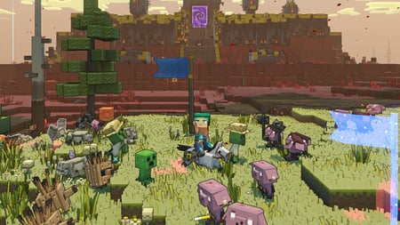 Minecraft : Legends - Deluxe Edition - Jeux PS5