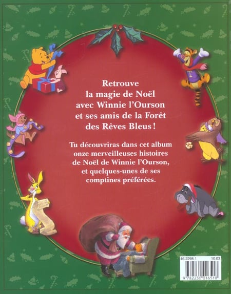 Winnie l'ourson - le noël de winnie : Disney - 2230016512 - Livres pour  enfants dès 3 ans