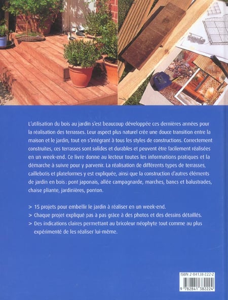 15 projets bois pour le jardin