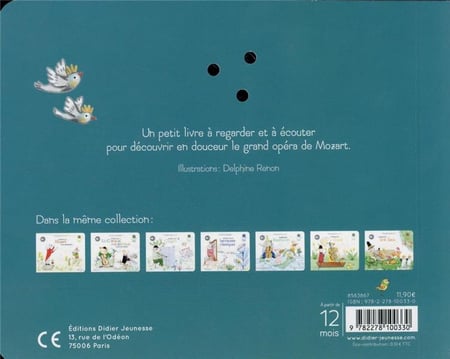 Je découvre la flûte enchantée : Collectif - 2278100335 - Livres pour  enfants dès 3 ans