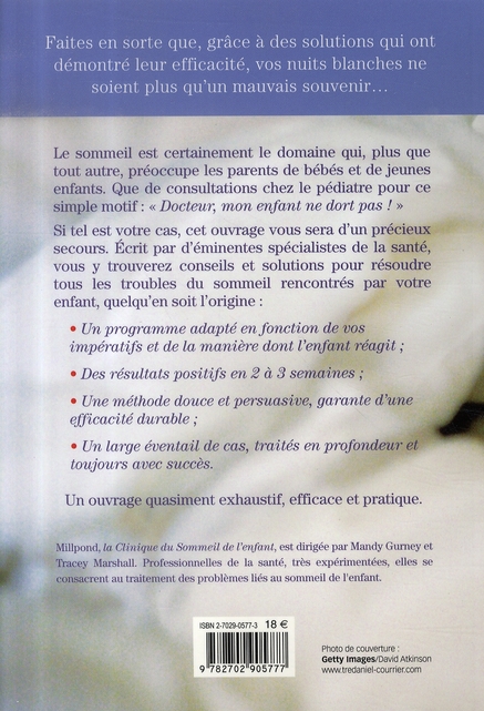 Troubles du sommeil chez l'enfant, les résoudre!