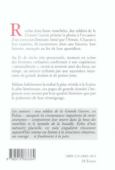 Paroles De Poilus - Lettres De La Grande Guerre - Tallandier Historia 1998
