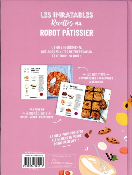 100 recettes inratables Monsieur Cuisine Pâtisserie (Grand format - Broché  2021), de
