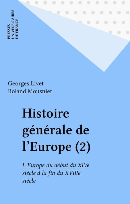 Hist générale de l'Europe - tome 2