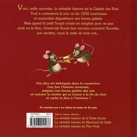 La véritable histoire de la galette des rois - cartonné - Marie-Anne  Boucher - Achat Livre
