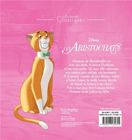Disney - Les Aristochats : Stylo BIC 4 couleurs