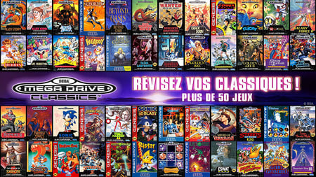 Genesis Games Switch Mega Drive Classics Game List Sega Mega Drive