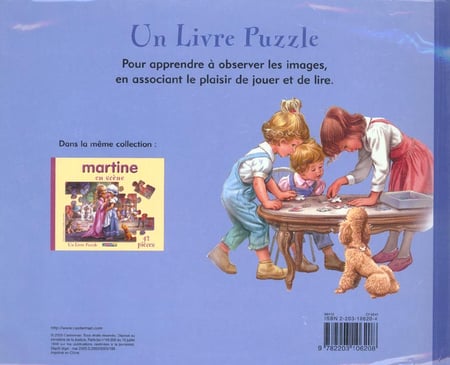  Martine en classe (livre puzzle): 9782203106208