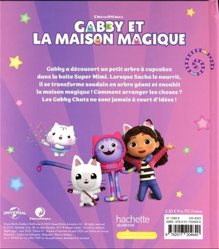 Gabby et la maison magique : l'arbre à cupcakes géant : Collectif -  2017204641 - Livres pour enfants dès 3 ans