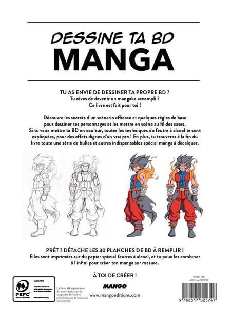 Utilisation du papier Comic Book - Apprendre la bande dessinée et le manga !