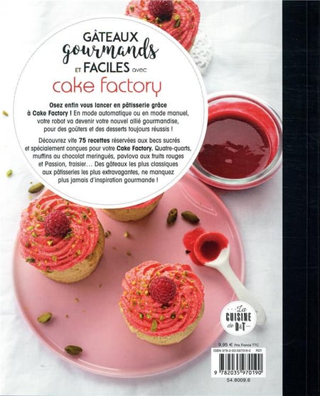 Recettes à IG bas avec Cake factory. Les petits livres de recettes Tefal -  Juliette Lalbaltry