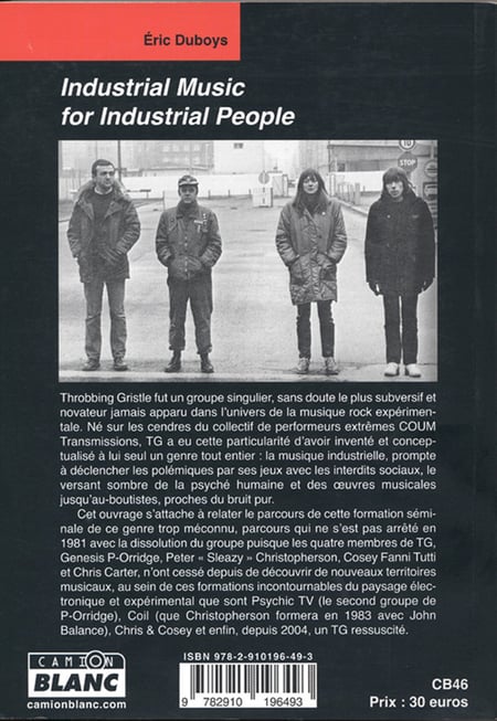 Industrial music for industrial people : Eric Duboys - 2910196496