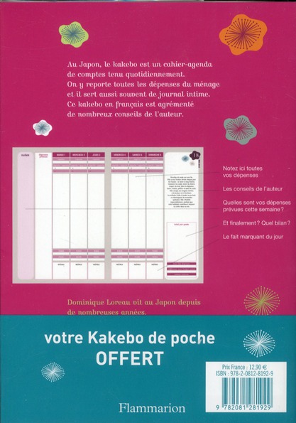 Mon kakebo 2013 - agenda de comptes pour tenir son budget sereinement :  Dominique Loreau - 2081281929 - Livre Comptabilité et Finance
