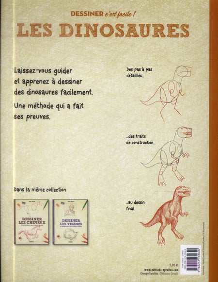 Dessiner Les Dinosaures Une Méthode Simple Pour Apprendre à Dessiner Mark Bergin 2636