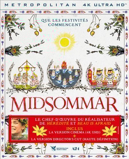 Midsommar Blu-ray 4K Steelbook Blu-ray Cultura